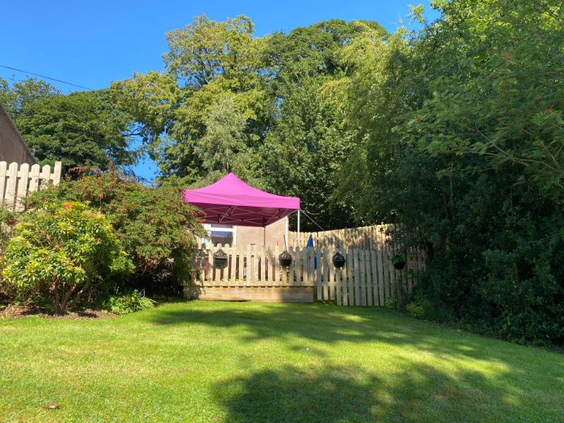 garden at barlochan house