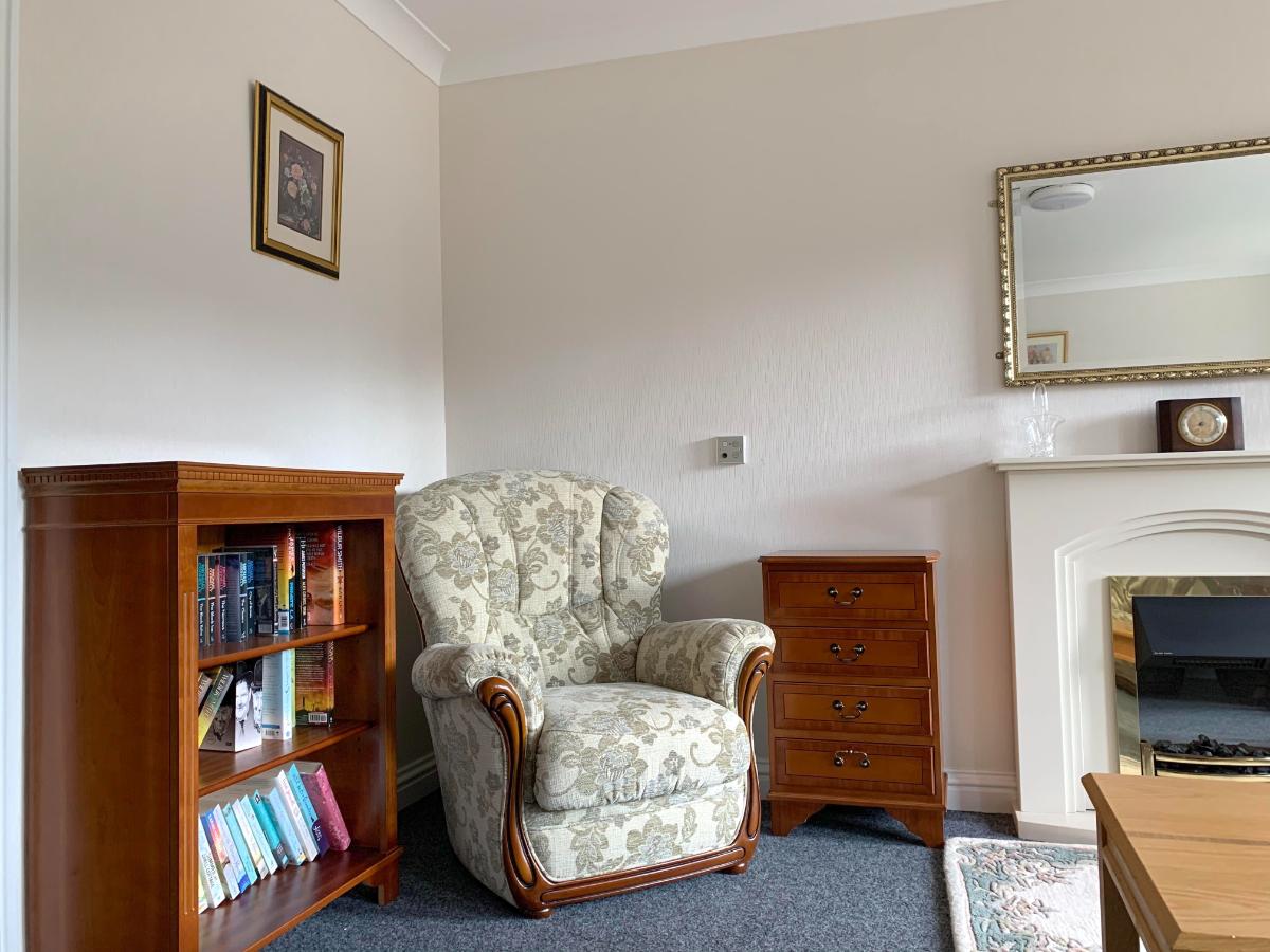 lounge corner at barlochan house